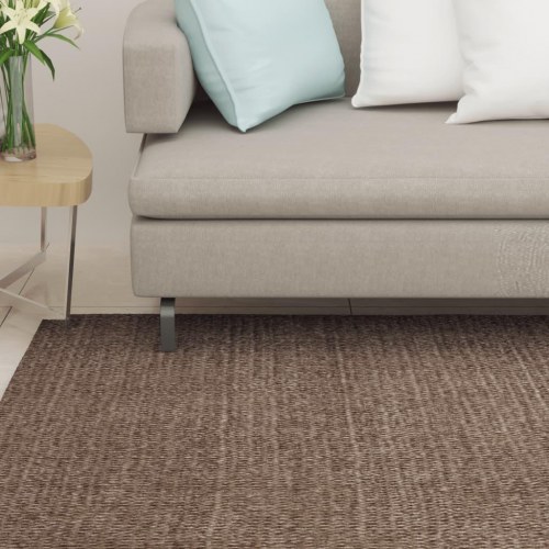 Gulvtæppe 80x150 cm naturlig sisal brun