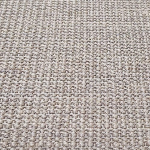 Gulvtæppe 80x250 cm naturlig sisal sandfarvet