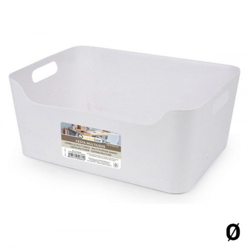Confortime multibrug kurv - hvid, 19 × 13,5 × 8 cm