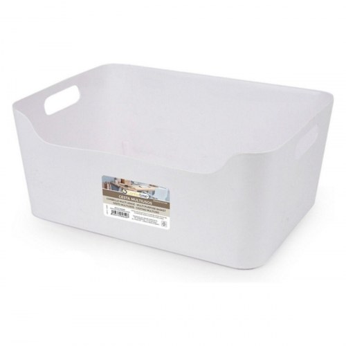 Confortime multibrug kurv - hvid, 19 × 13,5 × 8 cm