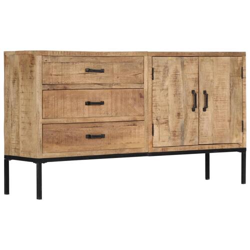 Skænk 140x35x75 cm massivt mangotræ