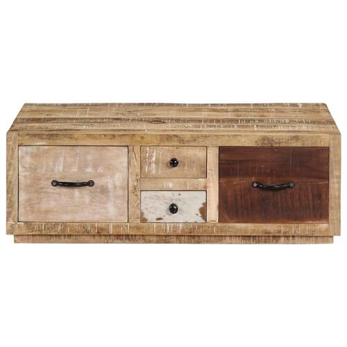 Sofabord 90x60x30 cm massivt mangotræ