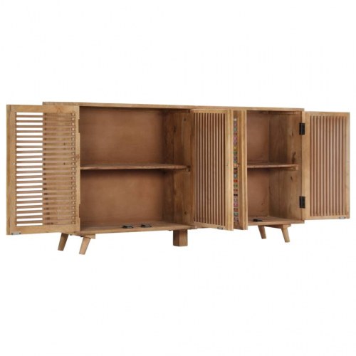 Skænk 150x30x75 cm massivt mangotræ