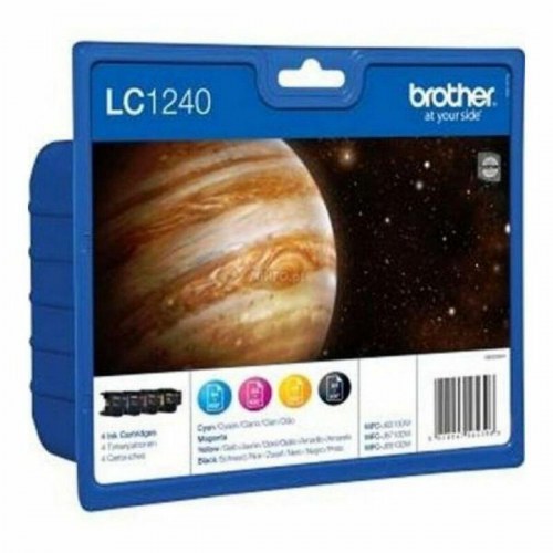 Blækpatron Brother LC1240VALBP - sort, cyan, magenta, gul (4-pak)