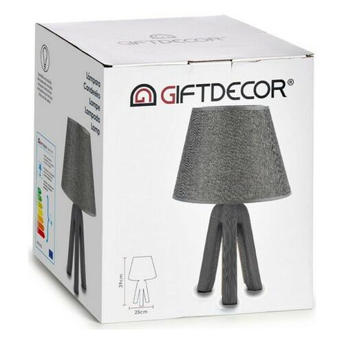 Bordlampe Keramik 25 x 39 x 25 cm Beige