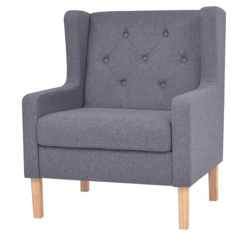 2 personers sofa stof grå