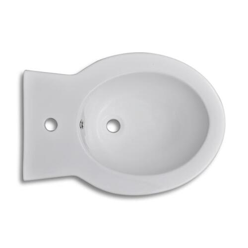 Bidet stående keramik hvid
