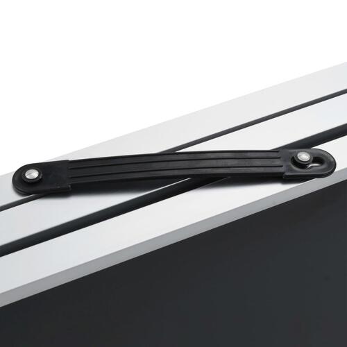 Klapbord til tapetsering MDF og aluminium 300x60x78 cm