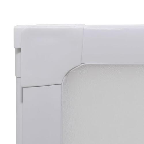 Brusevæg 117x120 cm 3 paneler foldbar