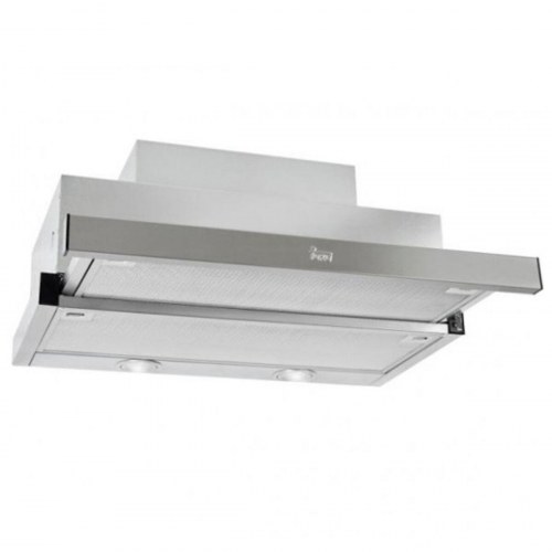 Teka CNL 6610 teleskopisk emhætte 60 cm - 694 m³/t, rustfrit stål