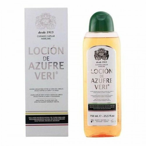 Hårtabsbehandling Azufre Veri hårlotion 750 ml