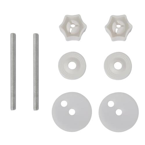 Toiletsæde MDF soft close-låg enkelt design sort