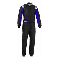 Racer jumpsuit Sparco Rookie Sort/Blå XL