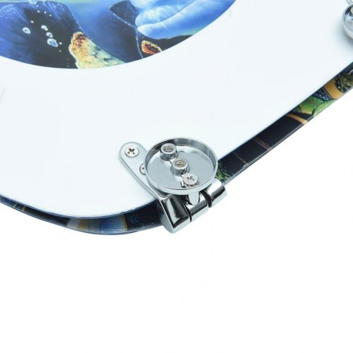 Toiletsæde MDF låg delfiner