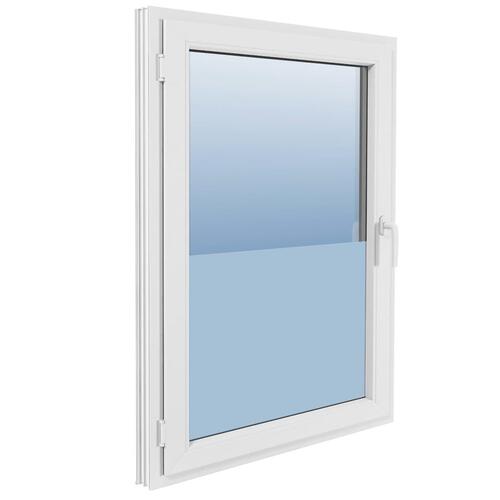 Vinduesfolie 0,9x5 m PVC matteret grå