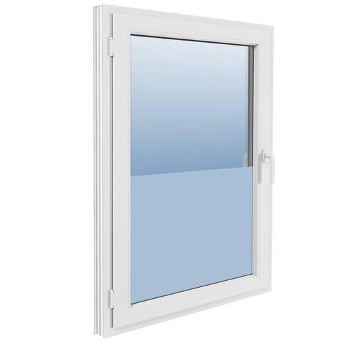 Vinduesfolie 0,9x10 m PVC matteret grå