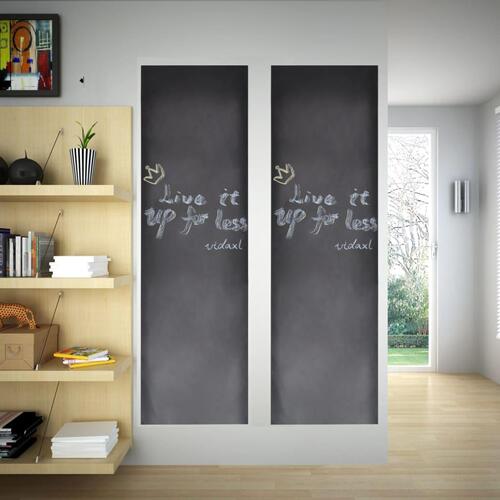 Wallsticker m. tavlefolie 0,45x2 m 2 ruller inkl. kridt