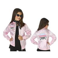 Kostume til børn Grease Pink (1 Pc) 10-12 år