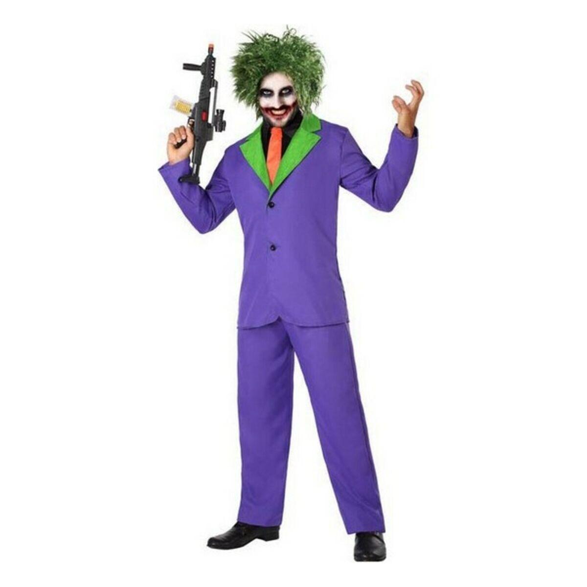 Kostume til voksne Joker Lilla Morder mand (3 Dele) M/L