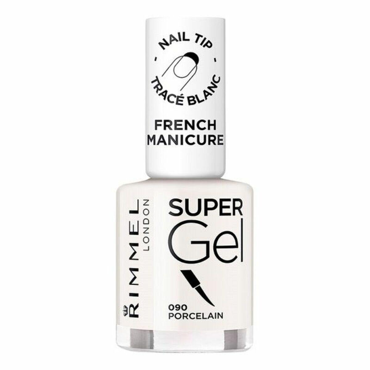 Kit til fransk manicure French Manicure Rimmel London - 091 - English Rose - 12 ml