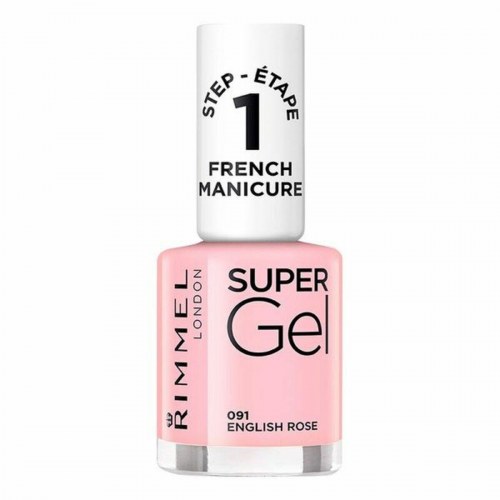 Kit til fransk manicure French Manicure Rimmel London - 091 - English Rose - 12 ml