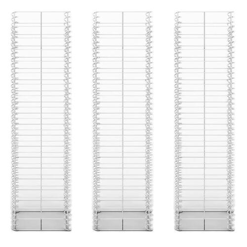 Gabionsæt 3 stk. galvaniseret ståltråd 25 x 25 x 100 cm