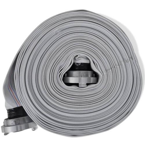 Brandslange flad 20 m med C-Storz koblinger 2 tommer