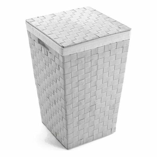 Vasketøjskurv Tekstil (33 x 52 x 33 cm) Sort
