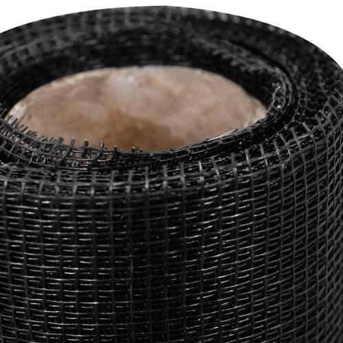 Net glasfiber 100 x 500 cm sort