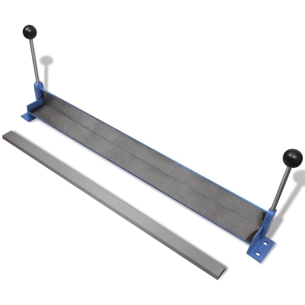 Manuelt opereret stålplade foldemaskine 760 mm