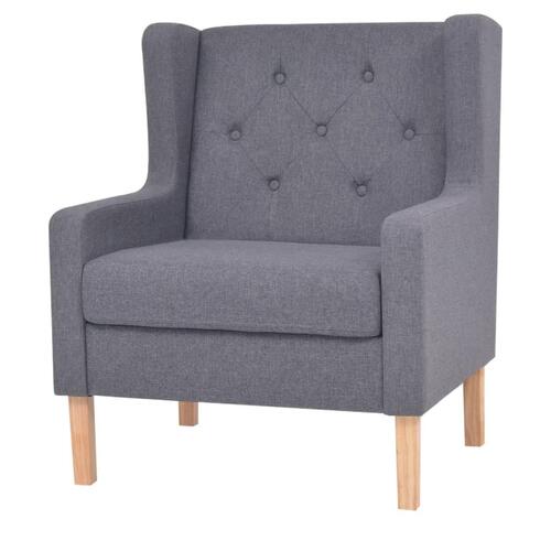 3 personers sofa stof grå