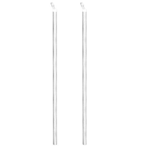 Trådhegn med stolper og spyd galvaniseret stål 15x1,25 m