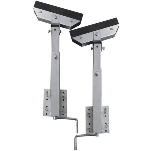 Stævnstøttesæt til bådtrailer 2 stk. 63-88 cm