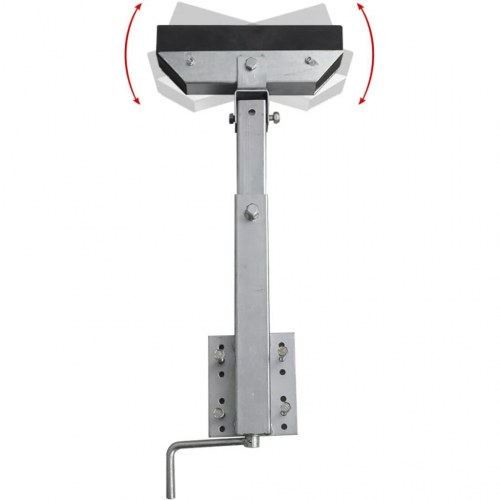 Stævnstøttesæt til bådtrailer 2 stk. 63-88 cm