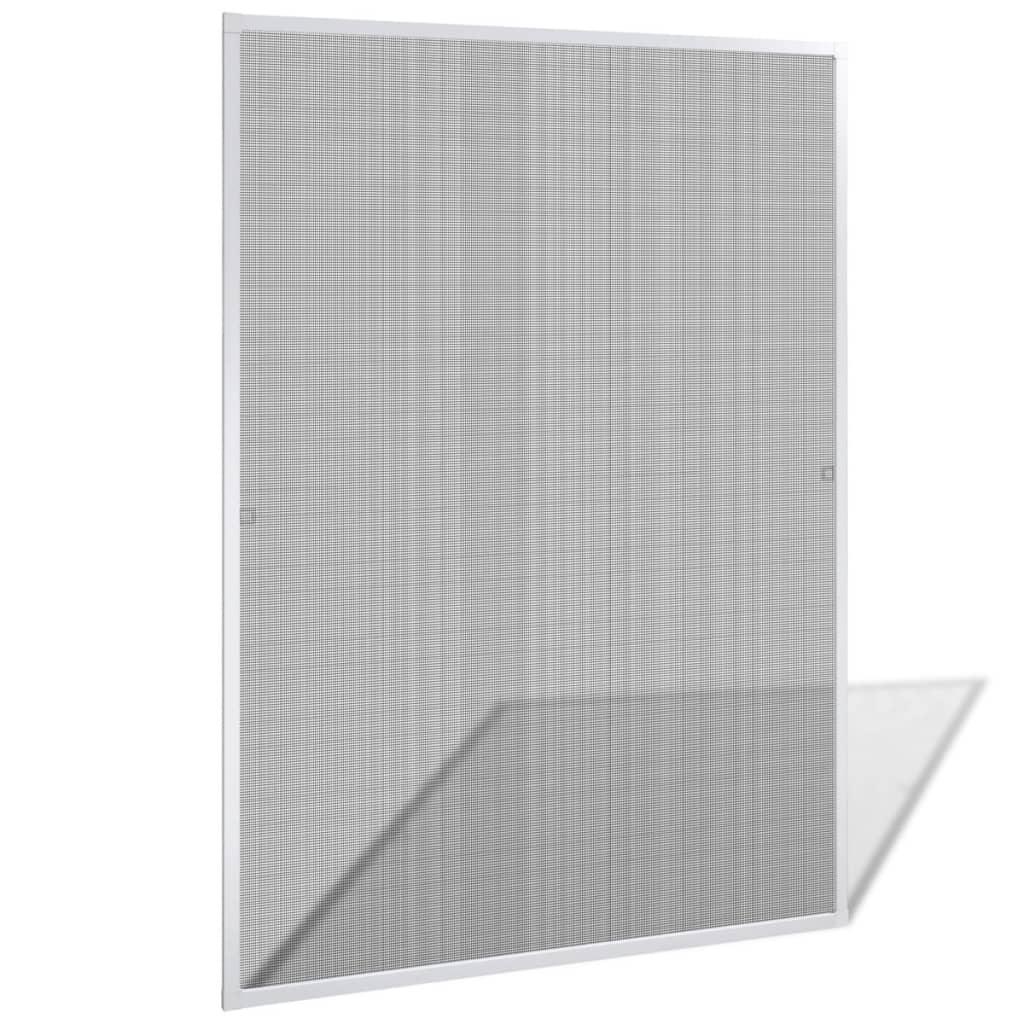 Insektnet til vinduer 120 x 140 cm hvid