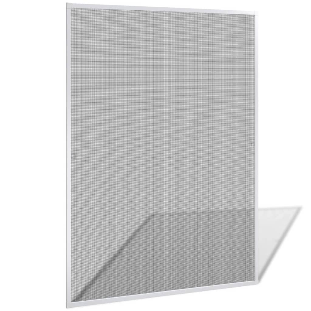Insektnet til vinduer 130 x 150 cm hvid