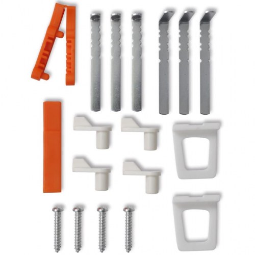 Insektnet til vinduer 130 x 150 cm hvid