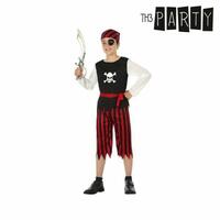 Kostume til børn Th3 Party Multifarvet Pirater (4 Dele) 5-6 år