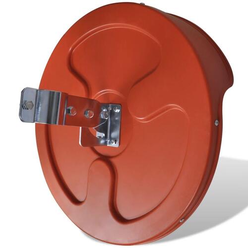 Konvekst trafikspejl PC plast orange 45 cm udendørs