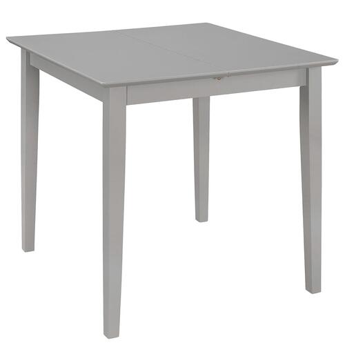 Spisebordssæt 5 dele MDF grå