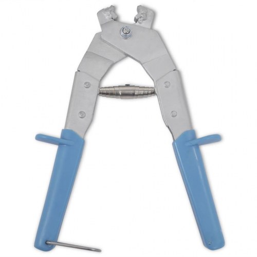 Sæt til pigtrådshegn m. tang + handsker + 200 klips