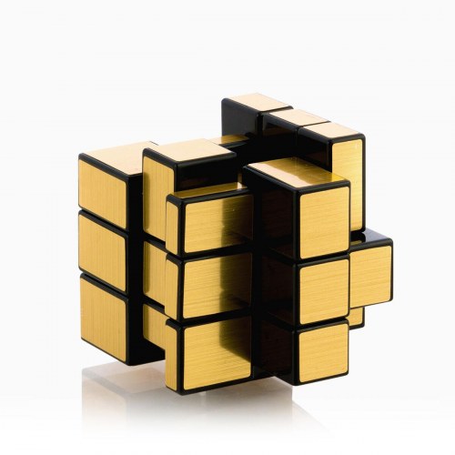 Magisk Rubiksterning Ubik 3D - gylden