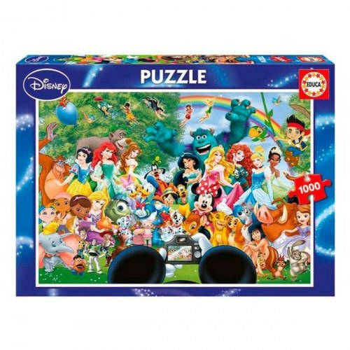 Puslespil 1000 brikker - Disney The Marvellous of Disney II fra Educa (68 × 48 cm)