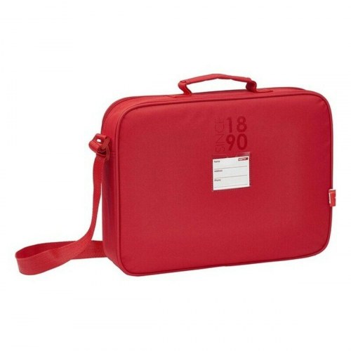 Sevilla Fútbol Club skoletaske - rød børnetaske 38 × 28 × 6 cm