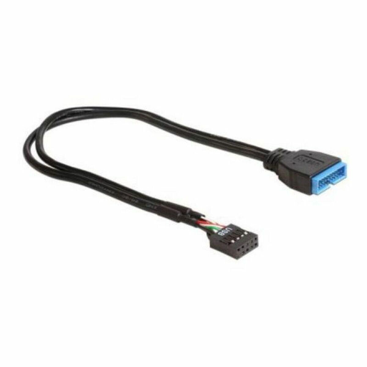DELOCK USB-kabel/adapter 83281 - 30 cm, sort