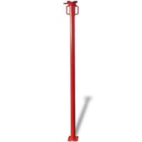 Forskallingsstøtte 280 cm rød