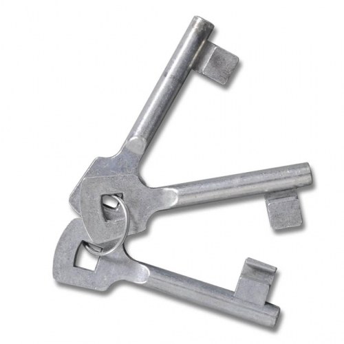 Dobbelt hegnslåge pulverlakeret stål