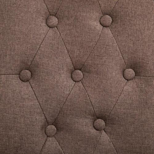 Spisebordsstole 4 stk. stof brun