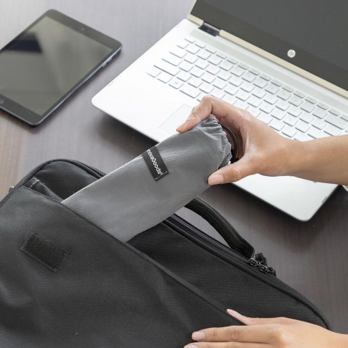 Flappot - fleksibel og justerbar laptopstand fra (hvid/grå)