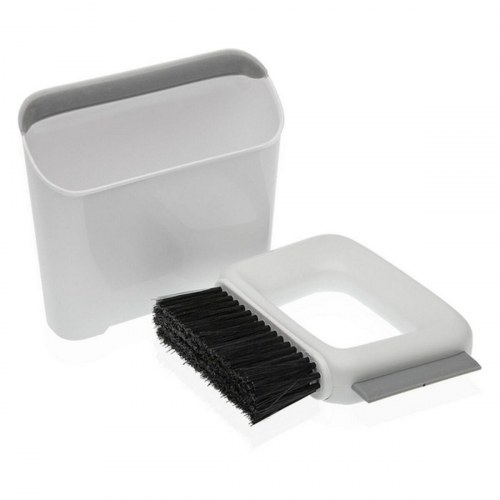 Versa fejebakke med børste - ABS/nylon, 17,2 × 15,2 × 5,2 cm